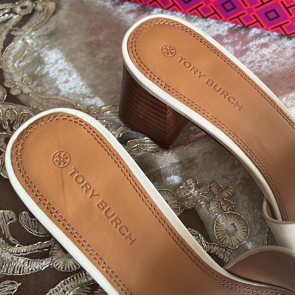 Tory Burch leather mules - Picture 8 of 14